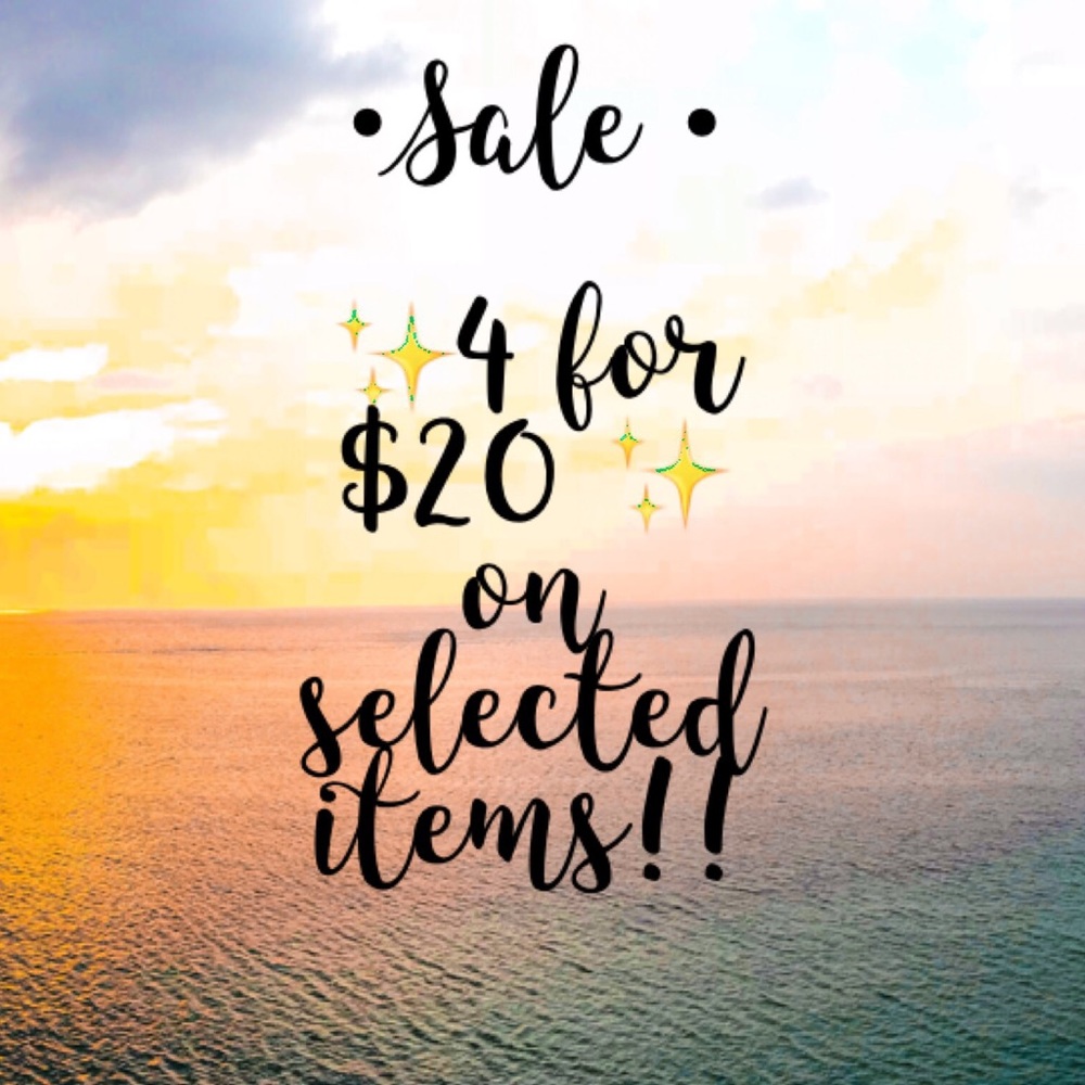 SALE GOING ON NOW!! + NEW ITEMS DAILY!!